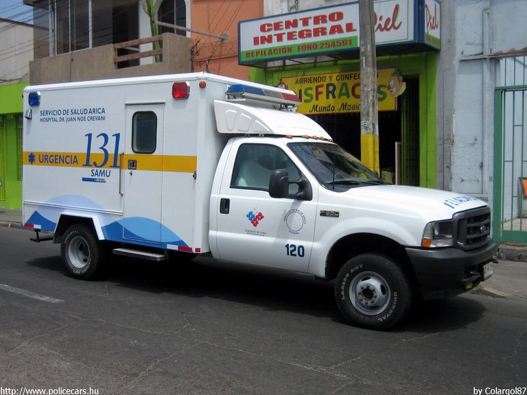 Ford F-350, fotó: Colargol87
Keywords: mentő mentőautó Chile chilei