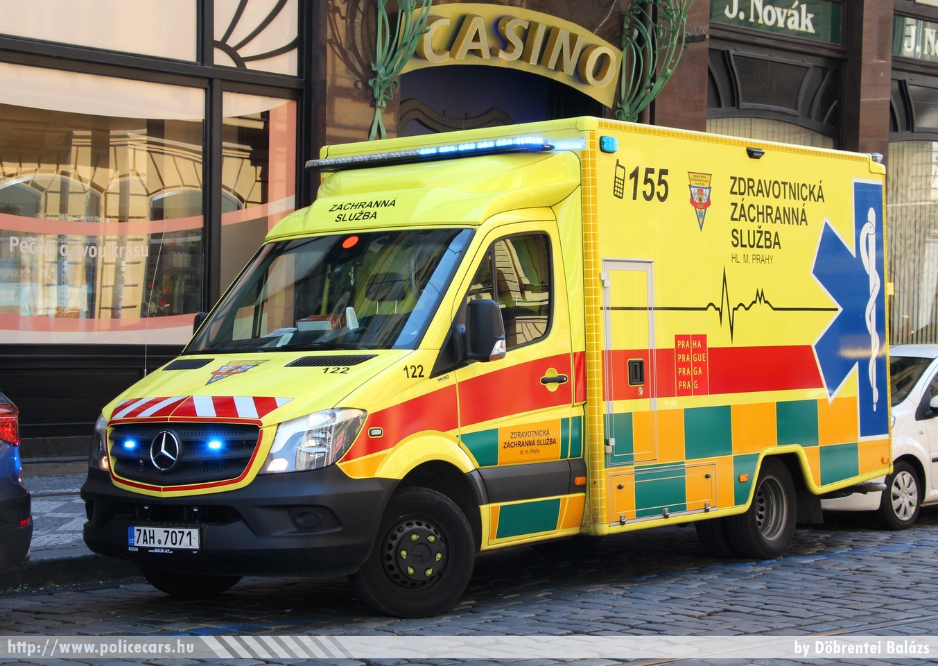 Mercedes Sprinter II facelift, fotó: Döbrentei Balázs
Keywords: cseh Csehország mentő mentőautó Czech ambulance