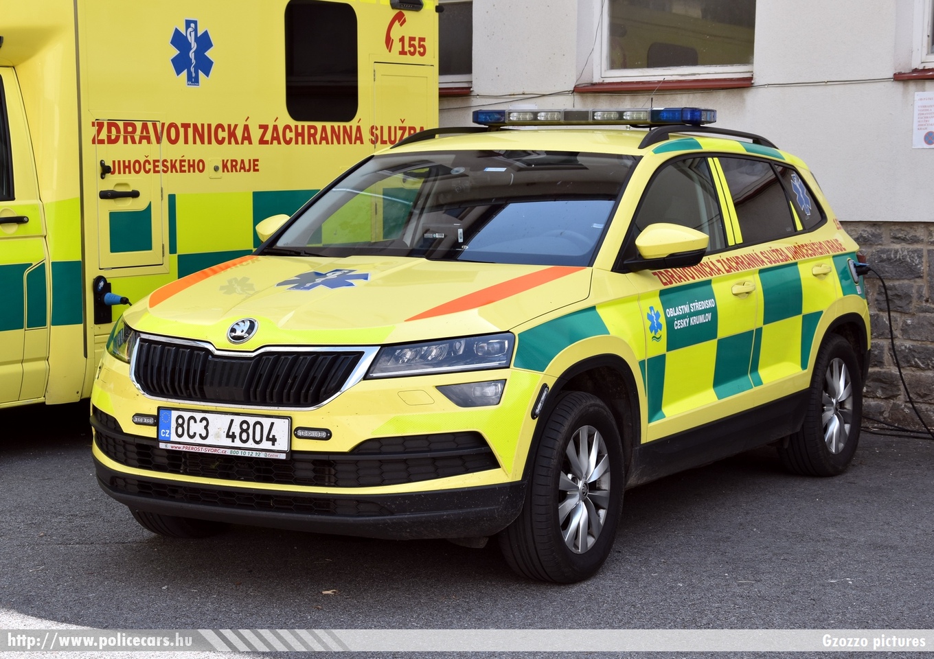 Skoda Karoq, Cesky Krumlov, fotó: Gzozzo pictures
Keywords: cseh Csehország mentő mentőautó Czech ambulance