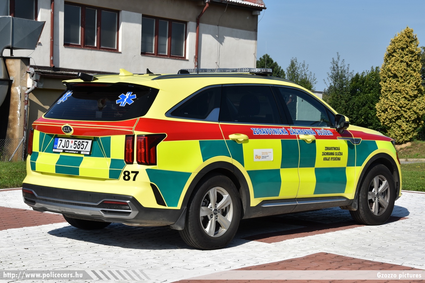Kia Sorento, Zdravotnicka zachranna sluzba Kraje Vysocina (Vysocina kerületi mentõszolgálat), Pelhrimov, fotó: Gzozzo pictures
Keywords: cseh Csehország czech ambulance mentő mentőautó