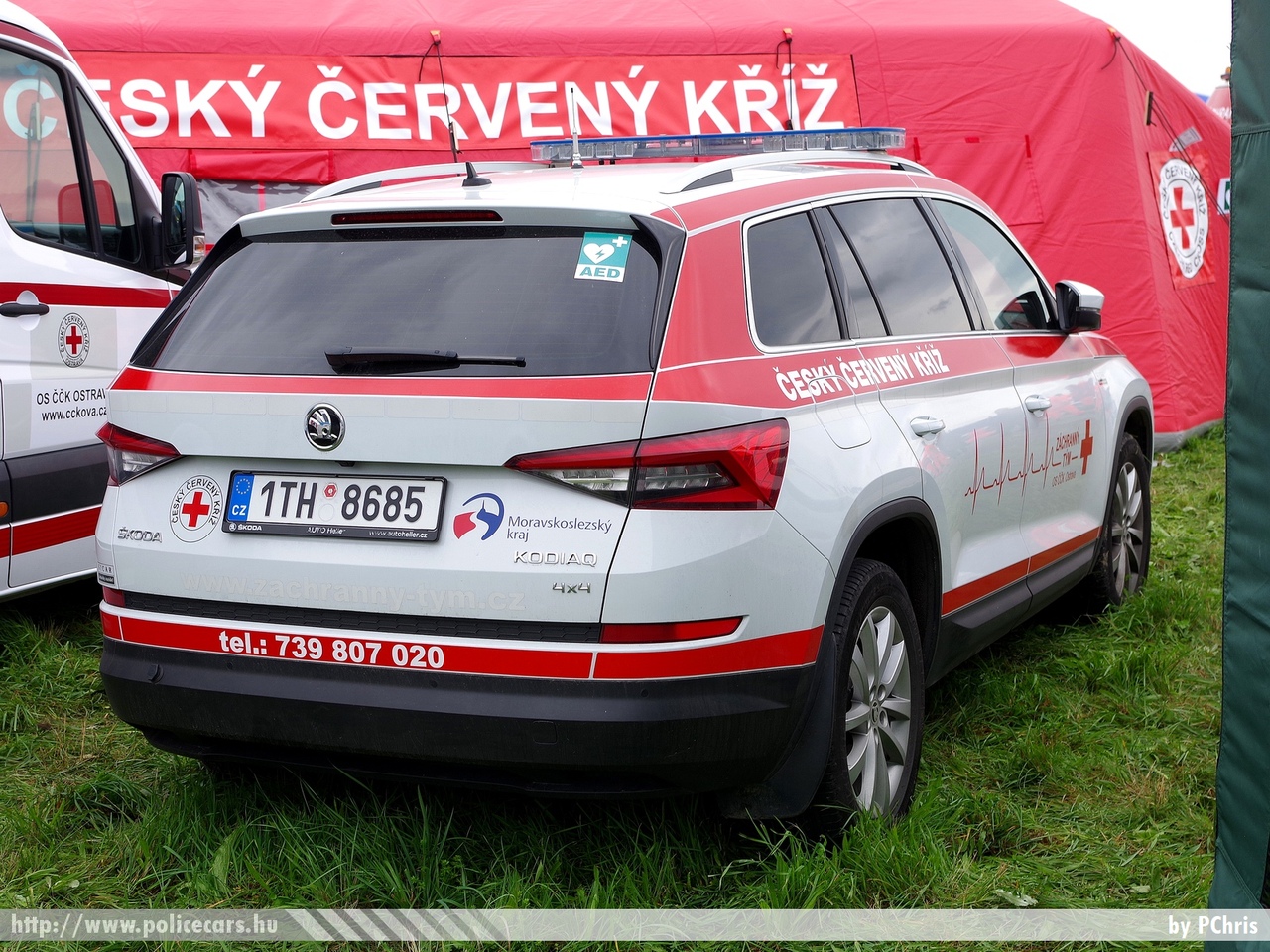 Skoda Kodiaq 4x4, Český červený kříž, fotó: PChris
Keywords: cseh Csehország czech mentő mentőautó ambulance