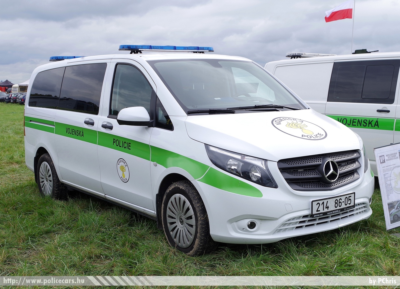 Mercedes-Benz Vito Tourer 119 CDI, Vojenská Policie, fotó: PChris
Keywords: cseh Csehország czech police policecar military katonai rendészet rendőrautó rendőr