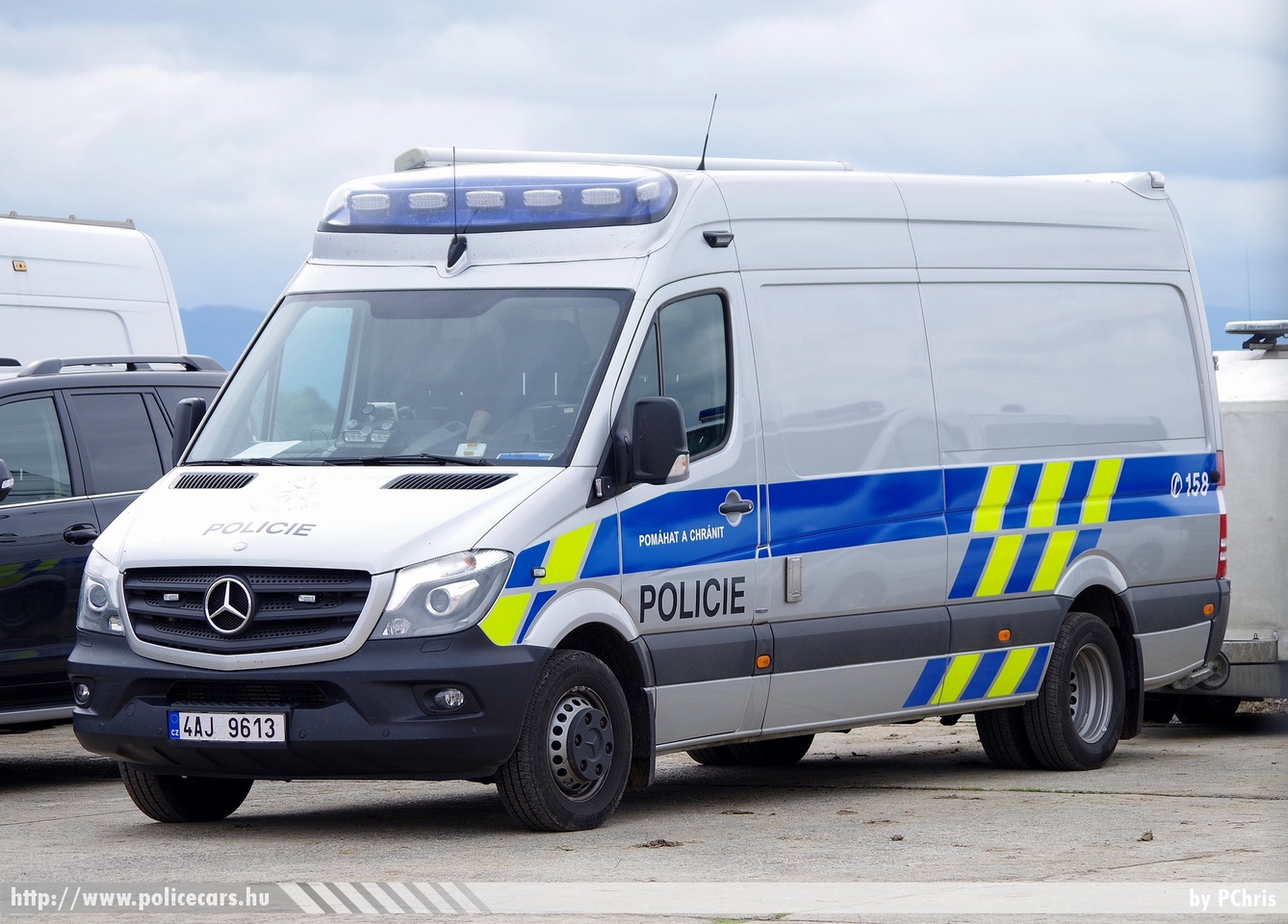 Mercedes Sprinter II facelift, Policie České republiky, fotó: PChris
Keywords: cseh Csehország czech police policecar rendőrautó rendőr