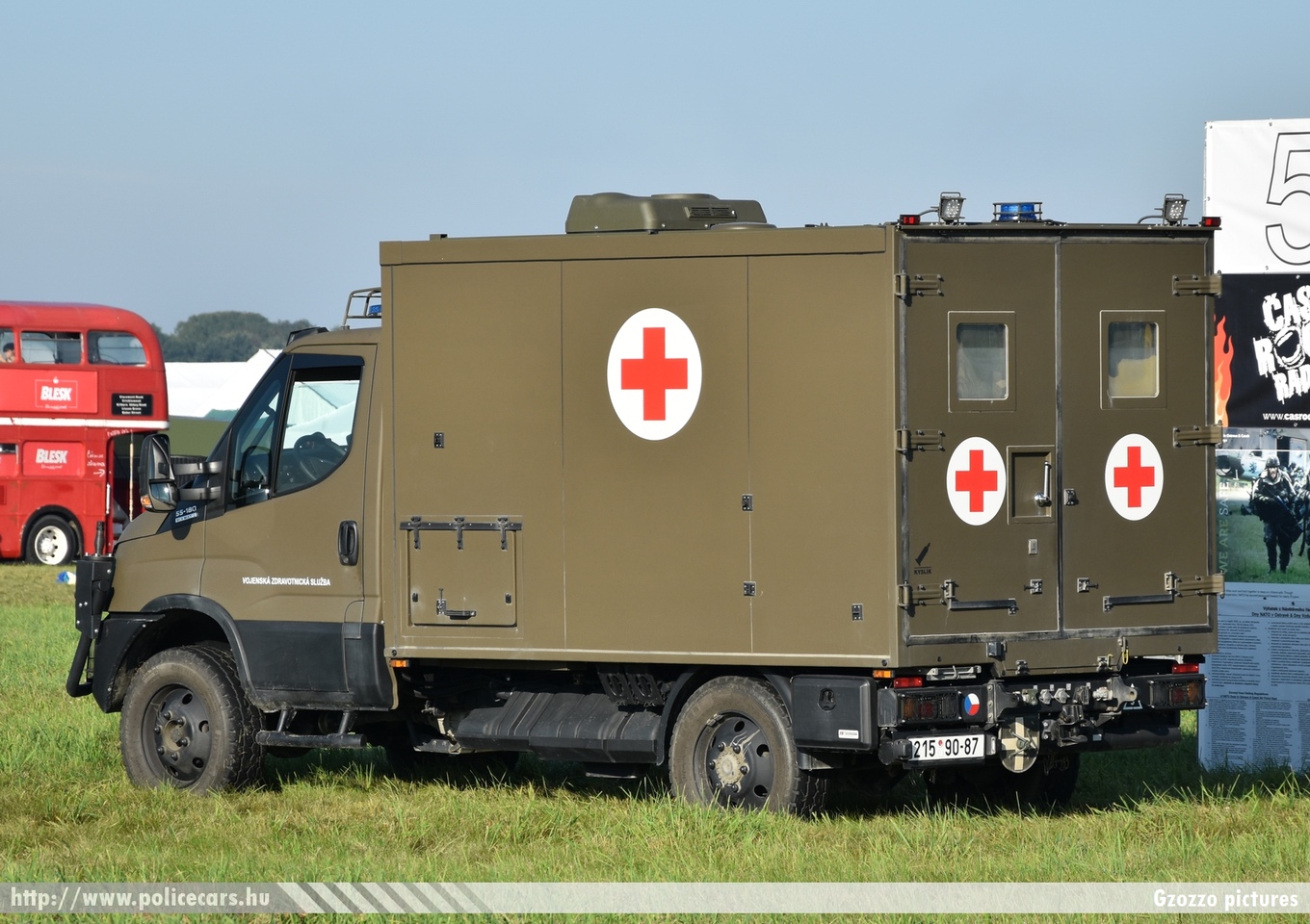 Iveco MUV M70.20WM Variel, Vojenská záchranná služba, fotó: Gzozzo pictures
Keywords: cseh Csehország czech mentő mentőautó ambulance katonai military