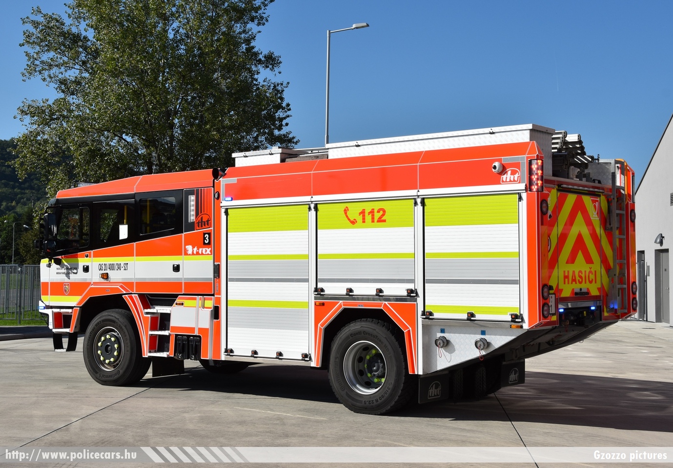 Tatra Force CAS 20/4000/240 -S2T THT Policka T-Rex, Hasičský záchranný sbor Moravskoslezského kraje, Koprivnice, fotó: Gzozzo pictures
Keywords: cseh Csehország czech fire firetruck tűzoltó tűzoltóautó tűzoltóság