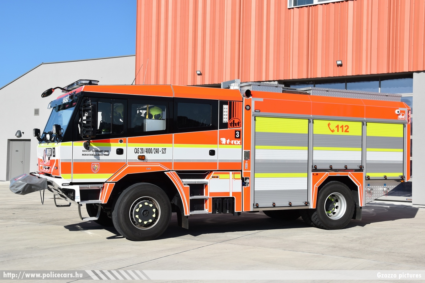 Tatra Force CAS 20/4000/240 -S2T THT Policka T-Rex, Hasičský záchranný sbor Moravskoslezského kraje, Koprivnice, fotó: Gzozzo pictures
Keywords: cseh Csehország czech fire firetruck tűzoltó tűzoltóautó tűzoltóság