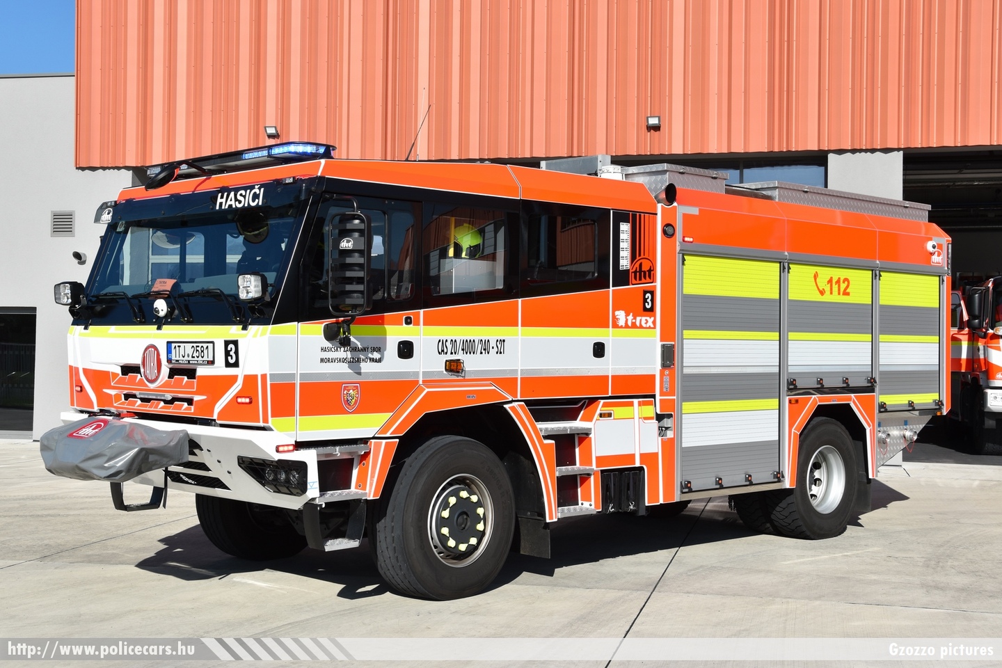 Tatra Force CAS 20/4000/240 -S2T THT Policka T-Rex, Hasičský záchranný sbor Moravskoslezského kraje, Koprivnice, fotó: Gzozzo pictures
Keywords: cseh Csehország czech fire firetruck tűzoltó tűzoltóautó tűzoltóság