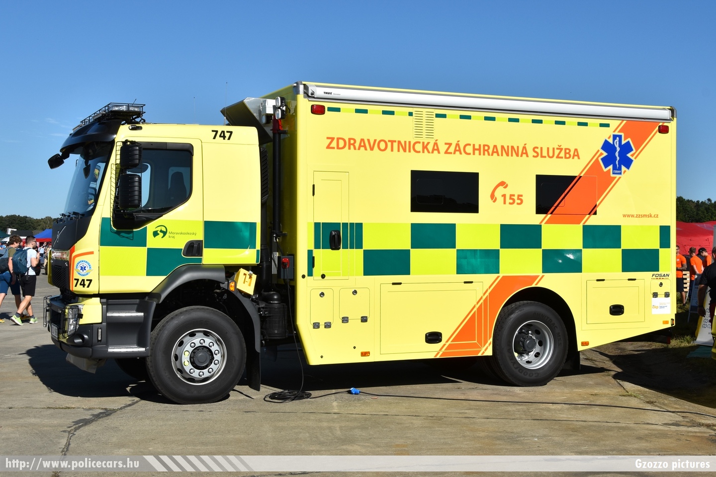 Volvo FL8, Zdravotnická záchranná služba Moravskoslezského kraje, fotó: Gzozzo pictures
Keywords: cseh Csehország czech mentő mentőautó ambulance