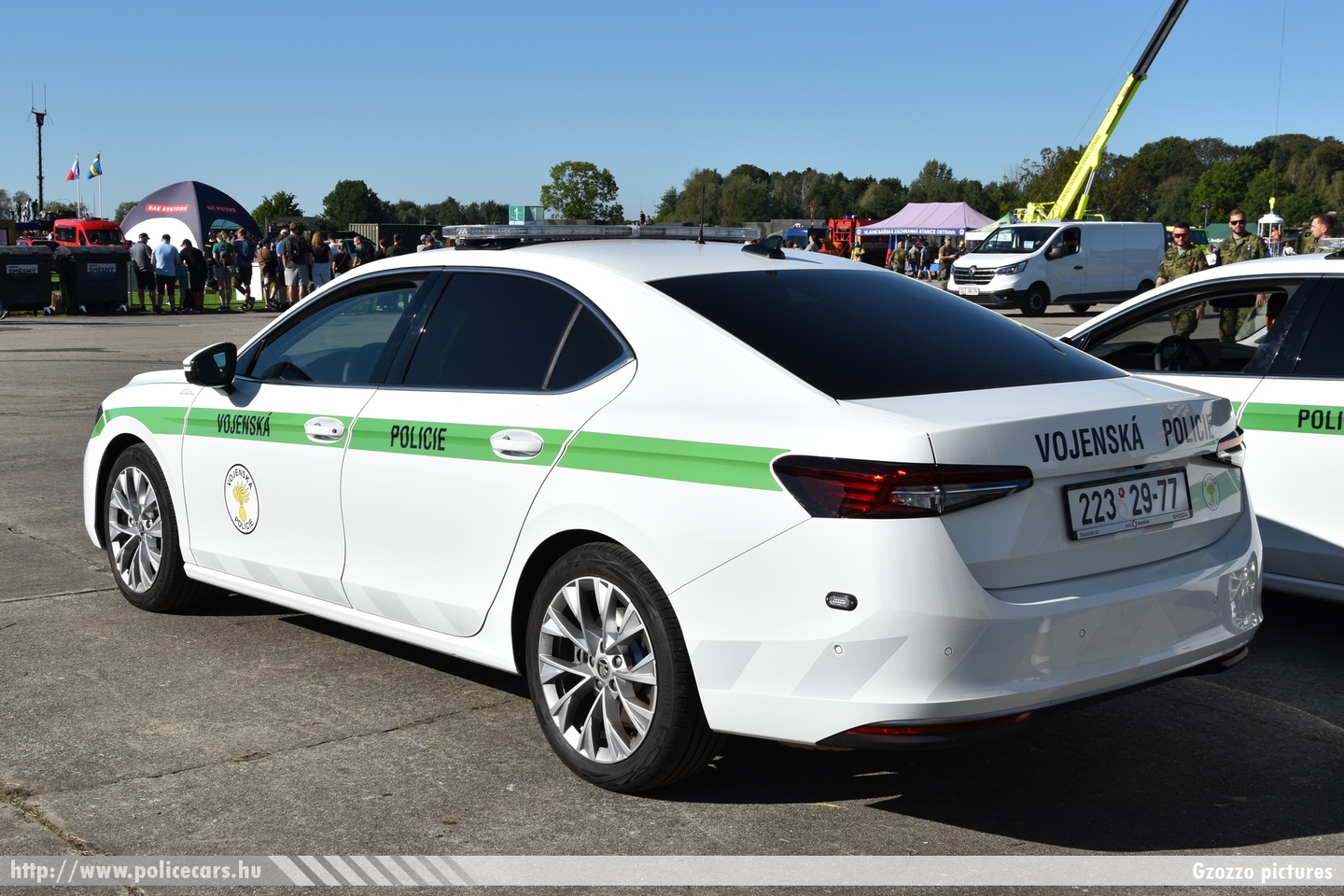 Skoda Superb IV, Vojenská Policie, fotó: Gzozzo pictures
Keywords: cseh Csehország czech police policecar military katonai rendészet rendőrautó rendőr