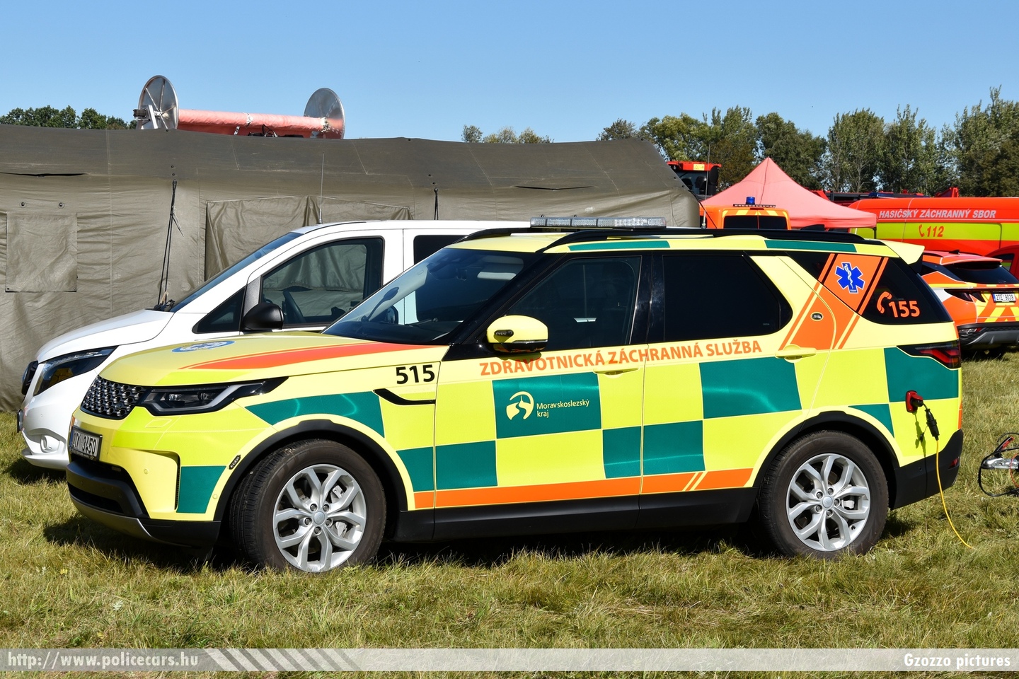 Land Rover Discovery 5, Zdravotnická záchranná služba Moravskoslezského kraje, fotó: Gzozzo pictures
Keywords: cseh Csehország czech mentő mentőautó ambulance