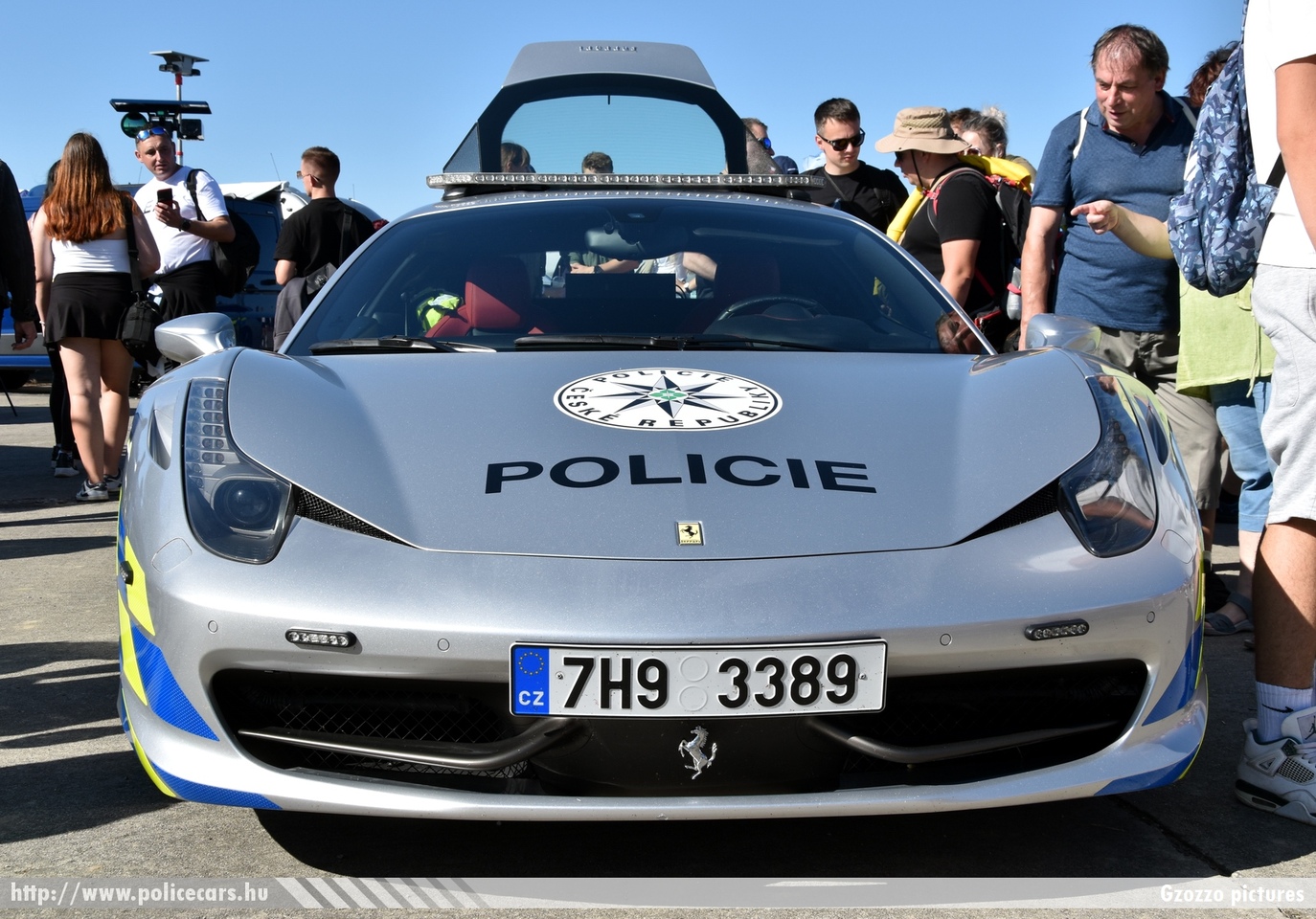 Ferrari F142-458 Italia, Policie České republiky, fotó: Gzozzo pictures
Keywords: cseh Csehország czech police policecar rendőrautó rendőr