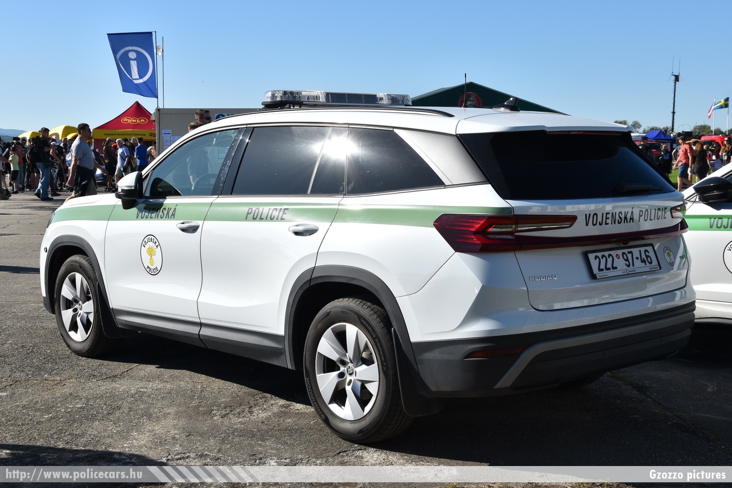 Skoda Kodiaq II, Vojenska Policie, fotó: Gzozzo pictures
Keywords: cseh Csehország czech police policecar military katonai rendészet rendőrautó rendőr