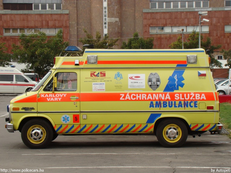 Chevrolet Van, fotó: Autopeti
Keywords: mentő mentőautó Csehország cseh