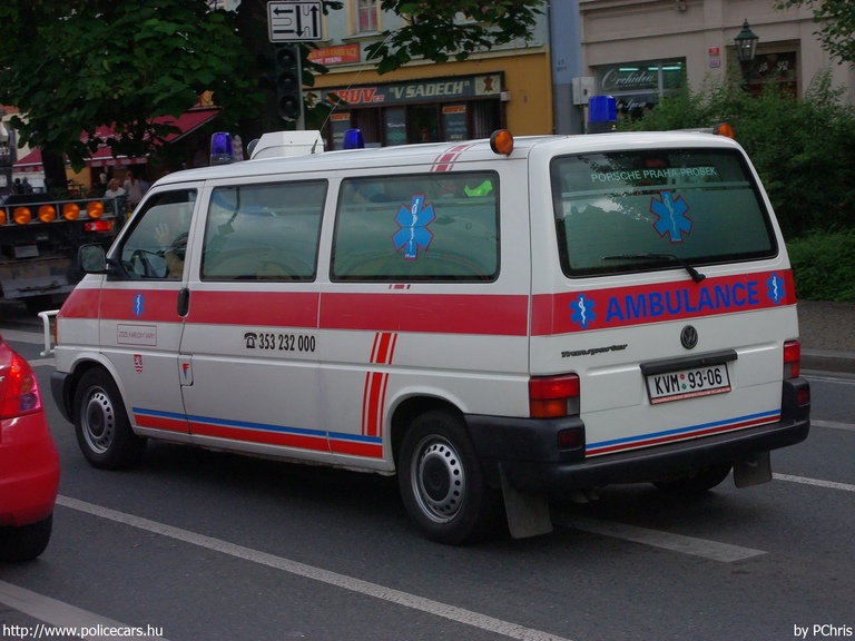 Volkswagen Transporter T4, fotó: PChris
Keywords: mentő mentőautó cseh Csehország