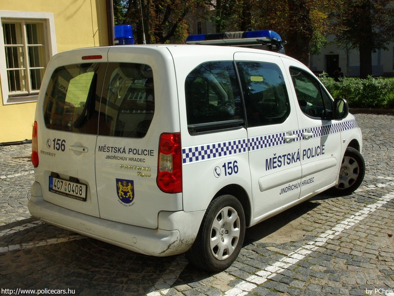 Peugeot Partner Tepee, Jindøichùv Hradec, fotó: PChris
Keywords: cseh Csehország rendőr rendőrautó rendőrség
