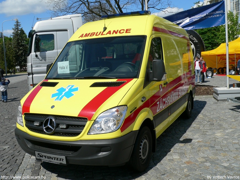 Mercedes-Benz Sprinter II, fotó: Vojtech Vavros
Keywords: cseh Csehország mentő mentőautó
