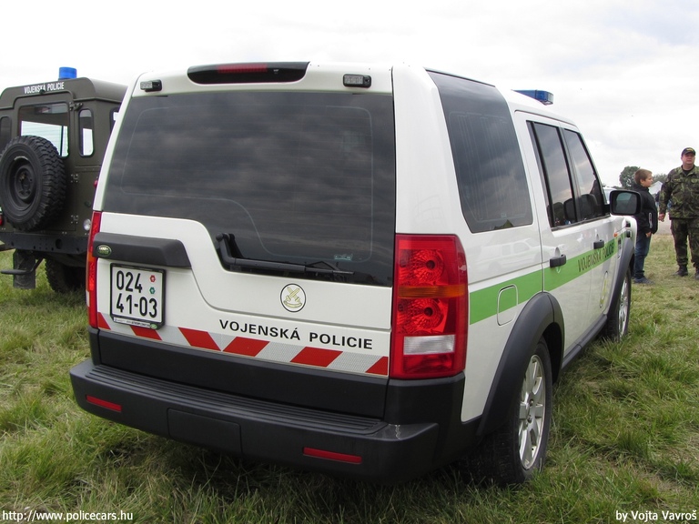 Land Rover Discovery 3, fotó: Vojta Vavro¹
Keywords: katonai cseh Csehország rendőr rendészet rendőrautó