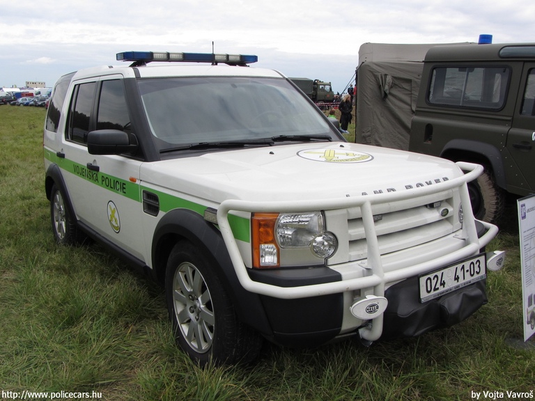 Land Rover Discovery 3, fotó: Vojta Vavro¹
Keywords: katonai cseh Csehország rendőr rendészet rendőrautó