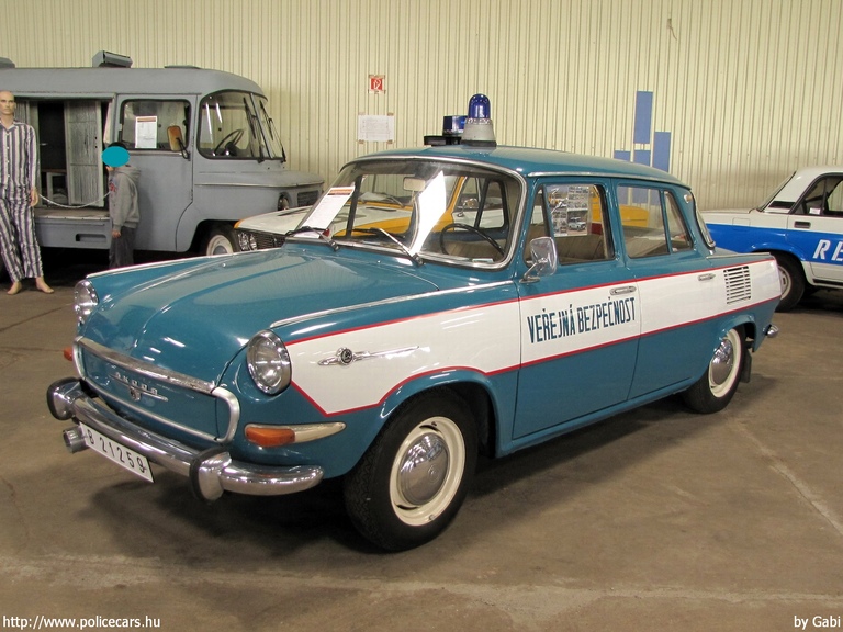 Skoda 1000MB, fotó: Gabi
Keywords: cseh Csehország rendőr rendőrautó