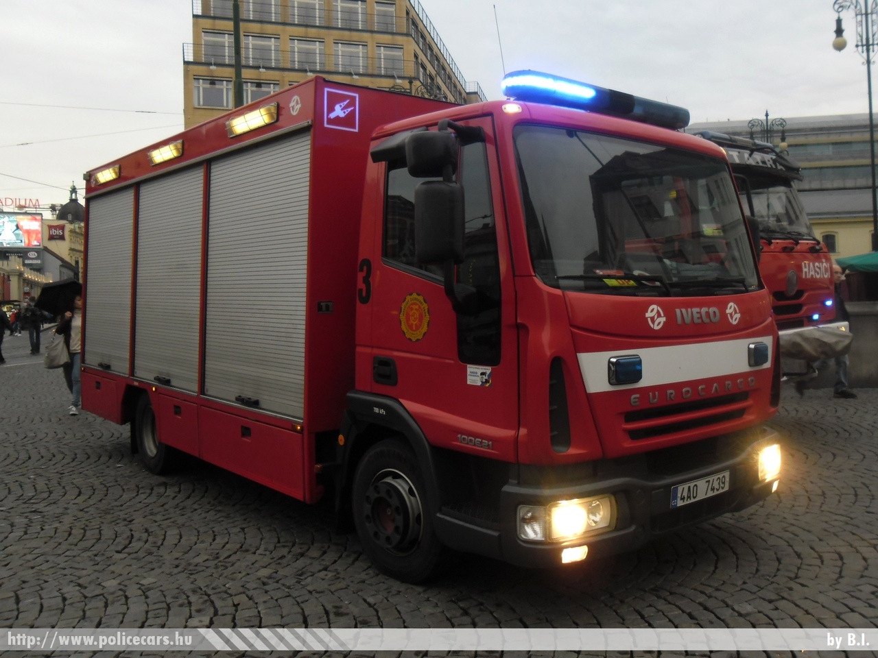 Iveco Eurocargo 100E21, fotó: B.I. 
Keywords: cseh Csehország tûzoltó tûzoltóautó tûzoltóság czech fire firetruck