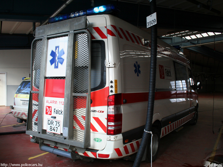 Mercedes Sprinter II, Falck, fotó: Bazsi
Keywords: dán Dánia mentő mentőautó