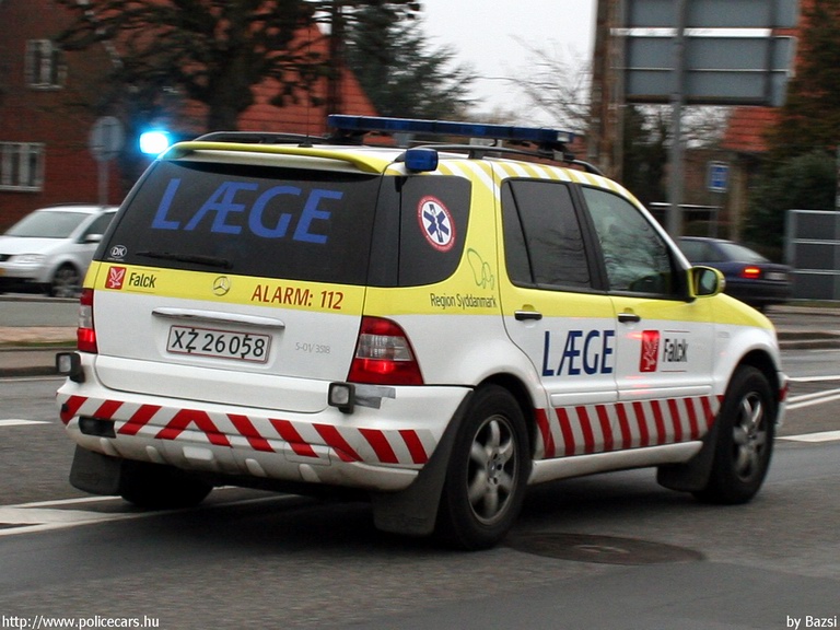 Mercedes ML, Falck, fotó: Bazsi
Keywords: dán Dánia mentő mentőautó