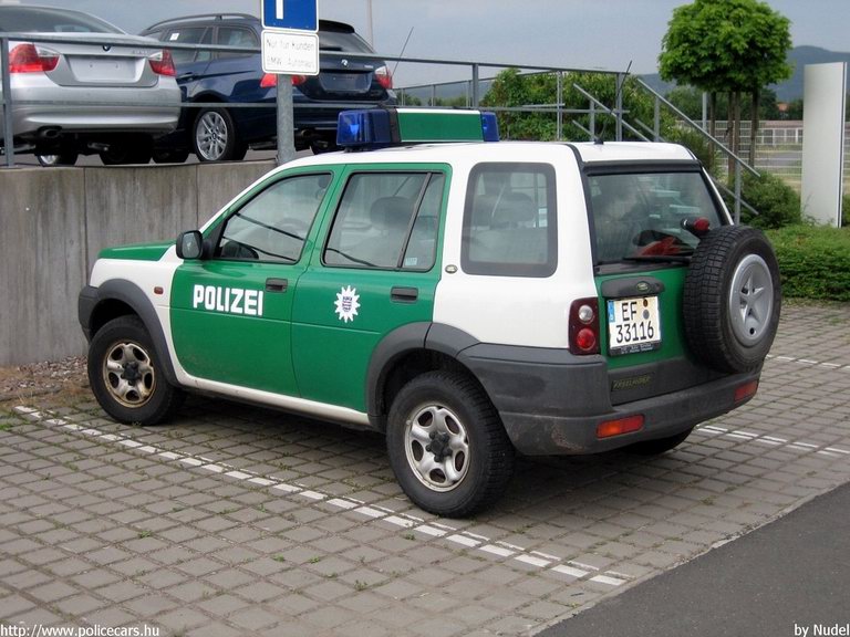 Land Rover Freelander, fotó: Nudel
Keywords: német Németország rendőr rendőrautó rendőrség