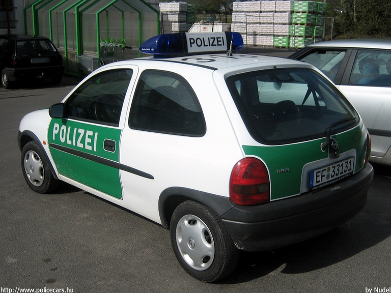 Opel Corsa, fotó: Nudel
Keywords: német Németország rendőr rendőrautó rendőrség