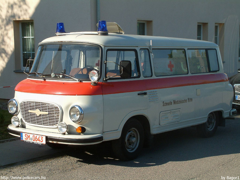 Barkas, fotó: Bagor1
Keywords: német Németország mentő mentőautó