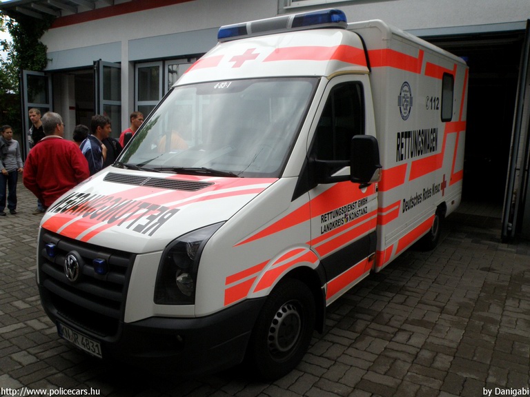 Volkswagen Crafter, fotó: Danigabi
Keywords: mentő mentőautó Németország német