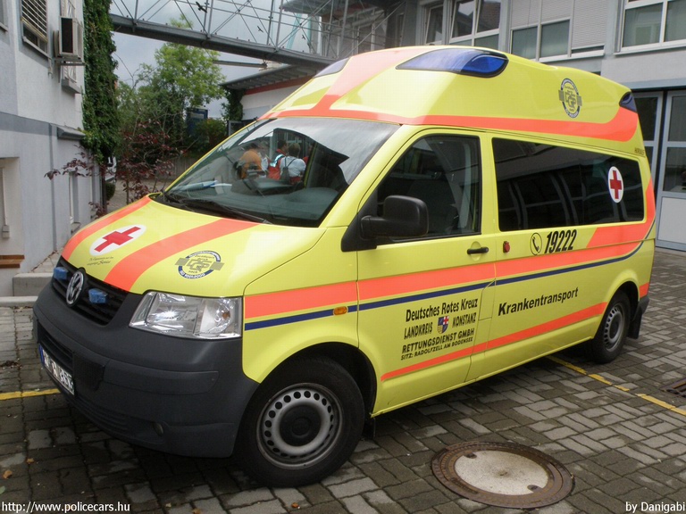 Volkswagen Transporter T5, fotó: Danigabi
Keywords: mentő mentőautó Németország német