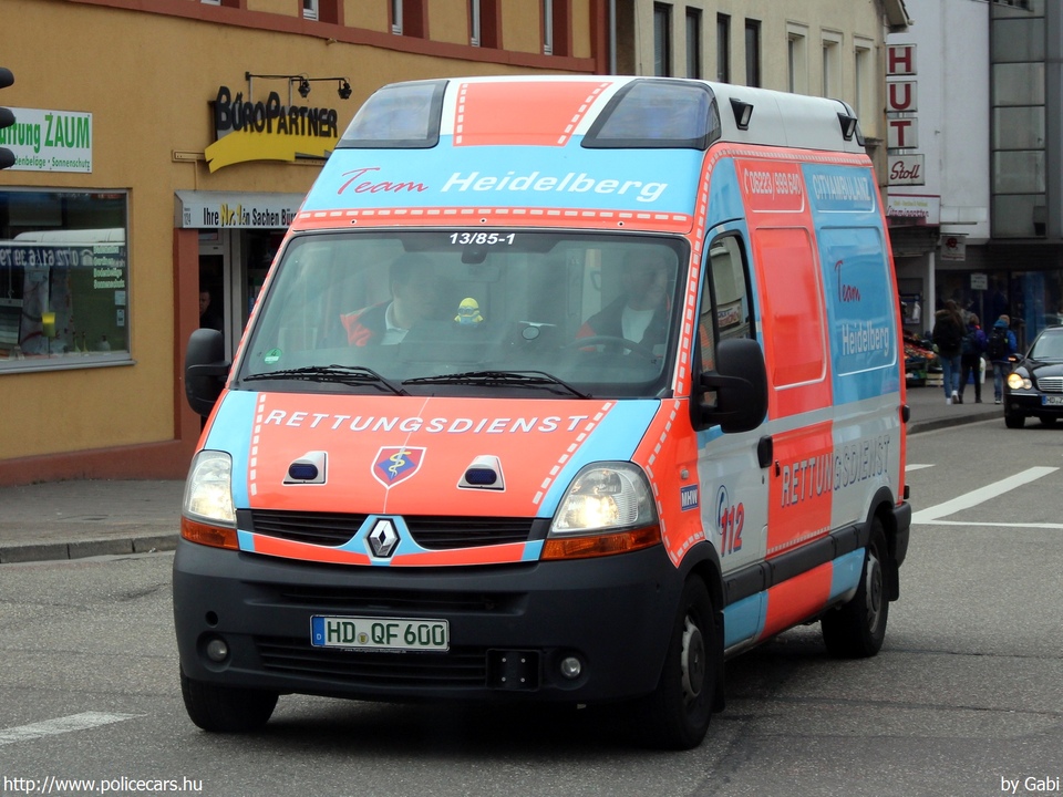 Renault Master, fotó: Gabi
Keywords: mentő mentőautó német Németország
