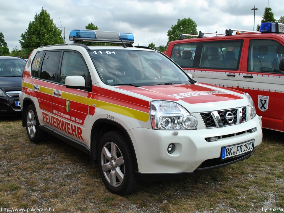 Nissan X-Trail, Hohe Börde, fotó: Bbazsa
Keywords: német Németország tûzoltó tûzoltóautó tûzoltóság Germany german fire firetruck