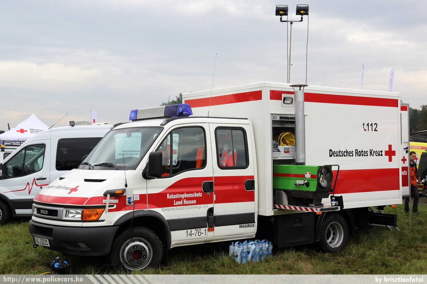 Iveco Daily Magirus, Deutsches Rotes Kreuz, fotó: krisztianfotoi 
Keywords: német Németország mentő mentőautó german Germany ambulance