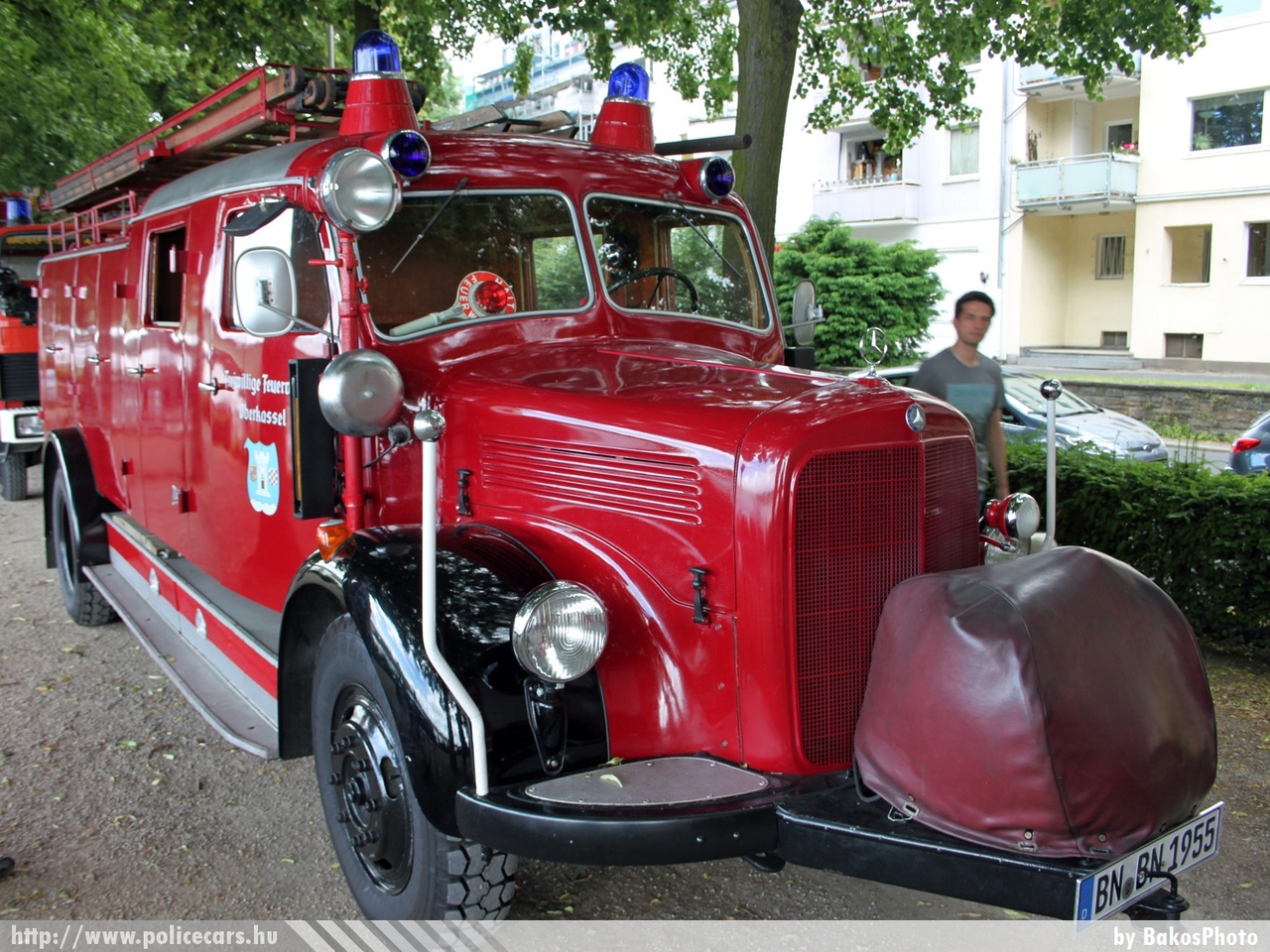 Mercedes - Benz LF 15 TS, fotó: BakosPhoto 
Keywords: német Németország tûzoltó tûzoltóautó tûzoltóság Deutschland german fire firetruck