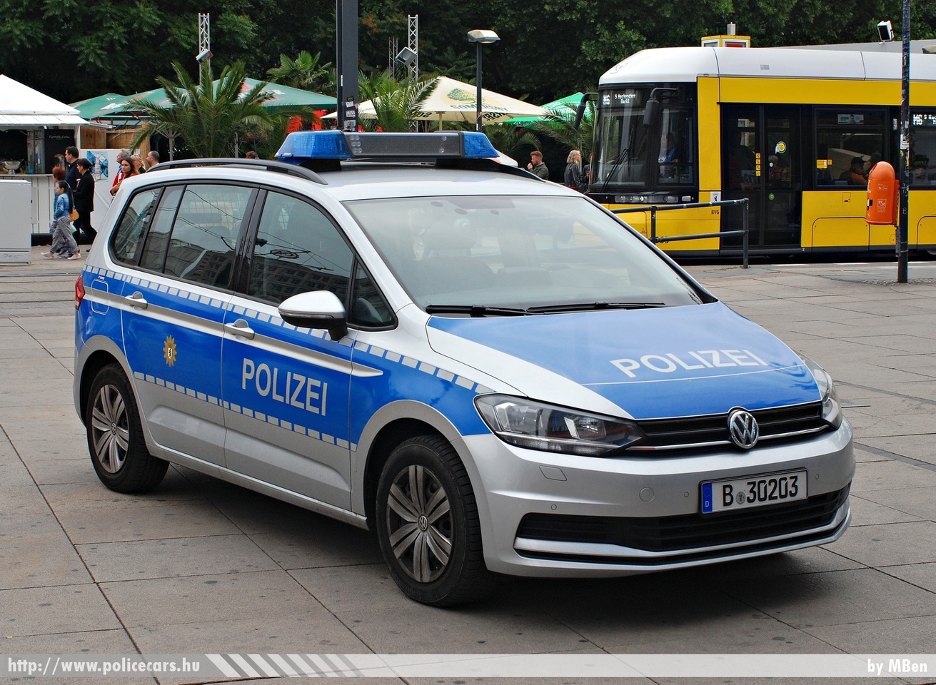 Volkswagen Touran II TSI, Berlin, fotó: MBen
Keywords: német Németország rendőr rendőrautó rendőrség german Germany police policecar