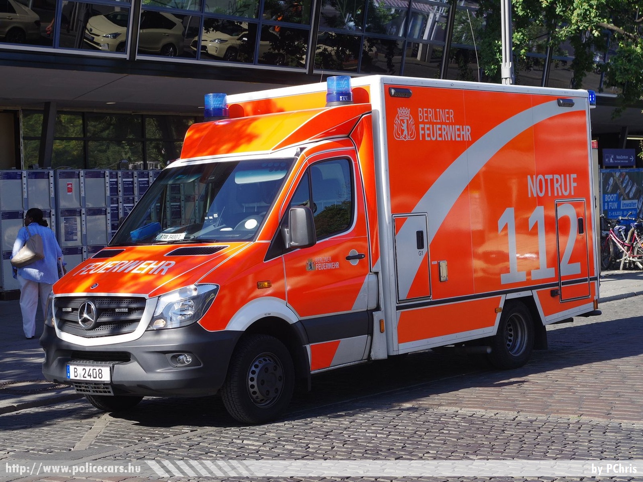 Mercedes Sprinter II facelift, fotó: PChris
Keywords: ambulance német Németország mentő mentőautó Germany german
