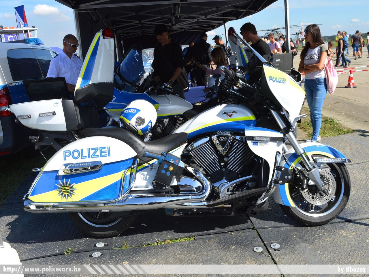 Polaris Victory Cross Country Tour 106, fotó: Bbazsa, fotó: Bbazsa
Keywords: német Németország rendőr rendőrmotor rendőrség german Germany police policebike
