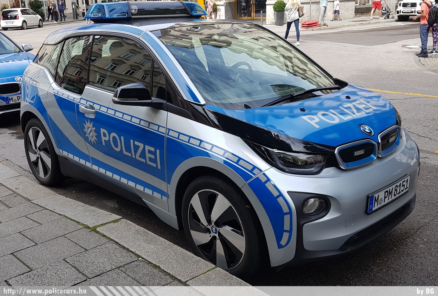 BMW i3, fotó: BG
Keywords: német Németország rendőr rendőrautó rendőrség german Germany police policecar