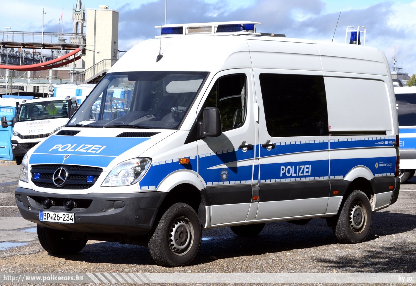 Mercedes-Benz Sprinter II 316 CDI 4x4, fotó: jo
Keywords: német Németország rendőr rendőrautó rendőrség german Germany police policecar