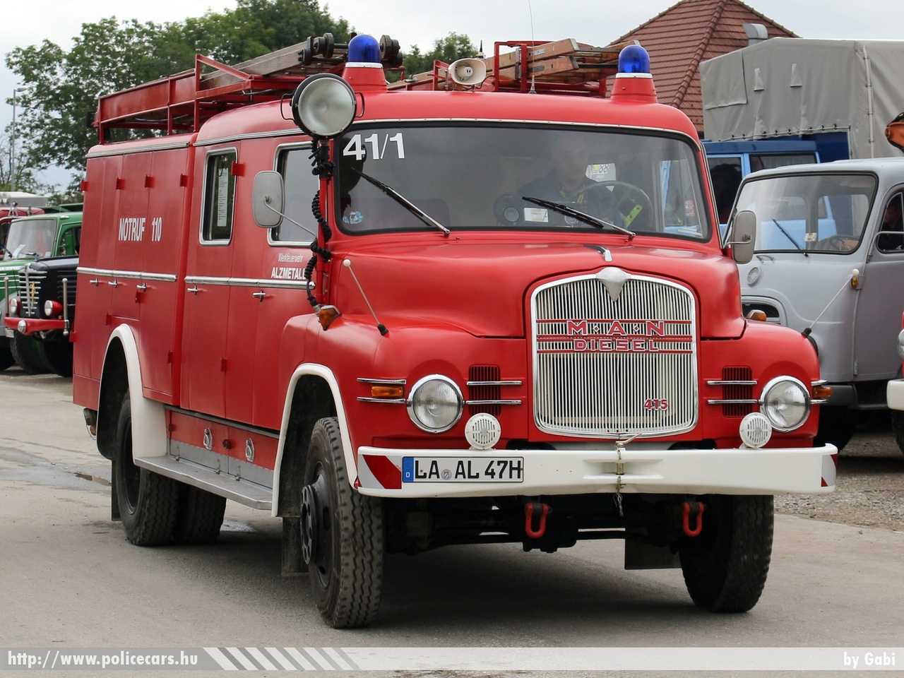 MAN Diesel  415, fotó: Gabi
Keywords: német Németország tûzoltó tûzoltóautó tûzoltóság Germany german fire firetruck