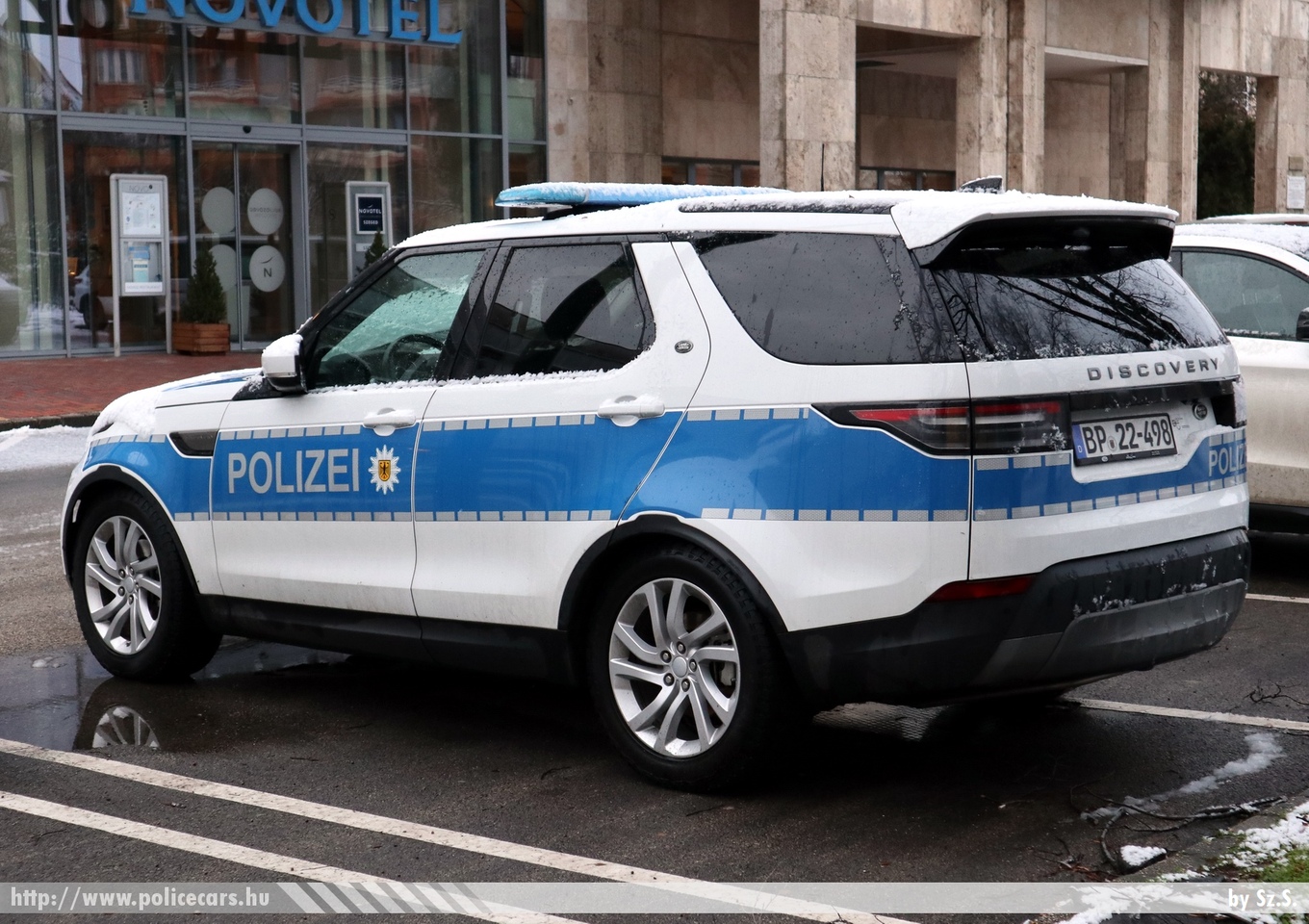 Land Rover Discovery, fotó: Sz.S.
Keywords: német Németország rendőr rendőrautó rendőrség german Germany police policecar