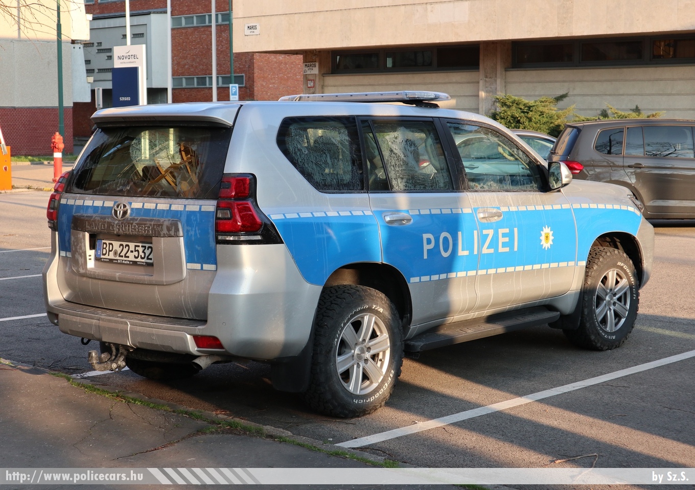Toyota Land Crusier, fotó: Sz.S.
Keywords: német Németország rendőr rendőrautó rendőrség german Germany police policecar