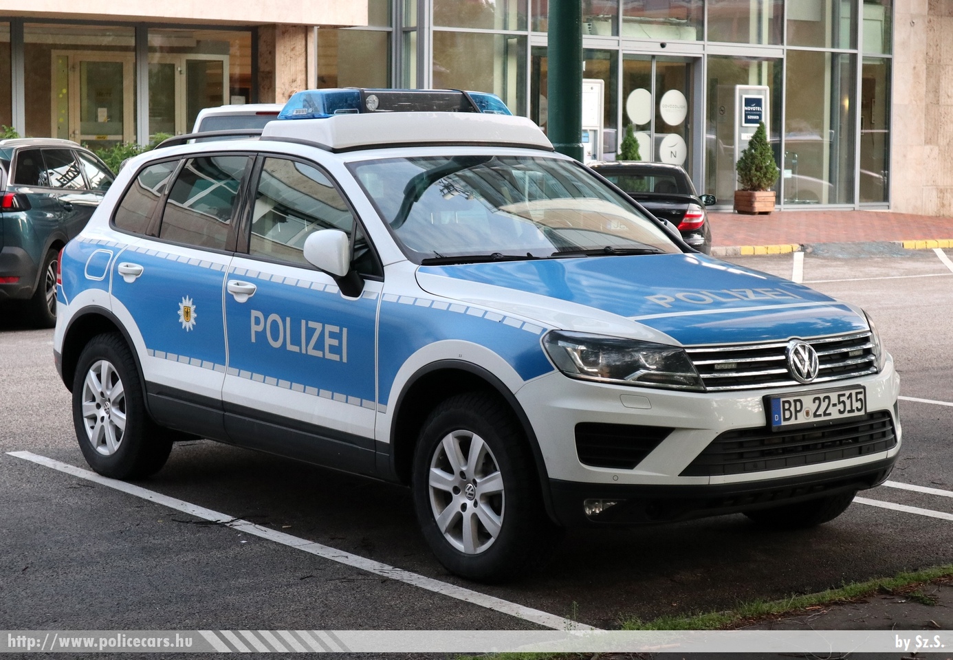 Volkswagen Touareg, fotó: Sz.S.
Keywords: német Németország rendőr rendőrautó rendőrség german Germany police policecar