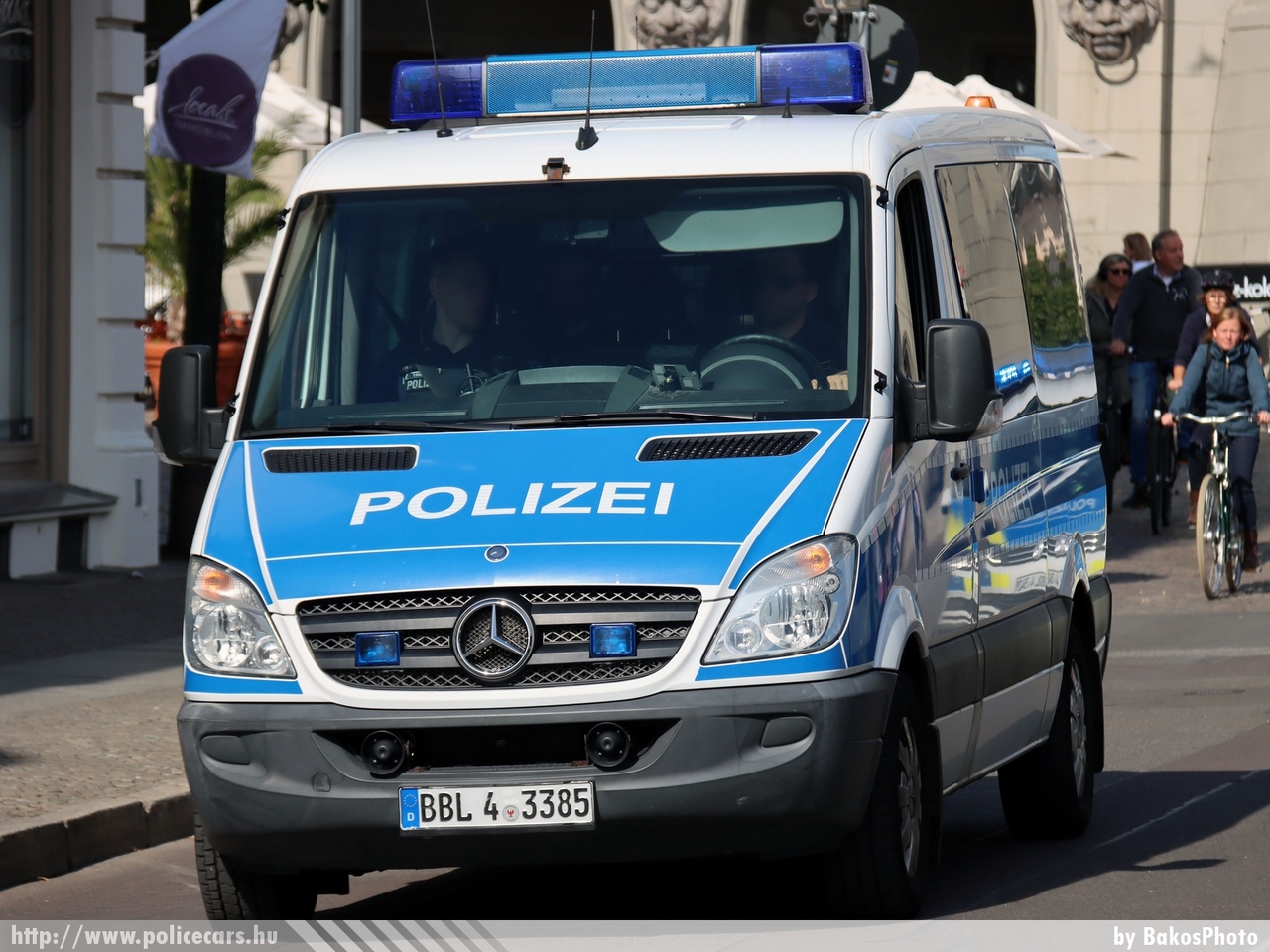 Mercedes Sprinter II facelift , fotó: BakosPhoto
Keywords: német Németország rendőr rendőrautó rendőrség german Germany police policecar