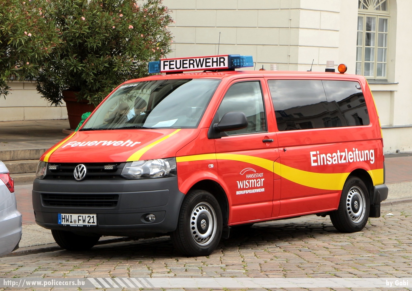 Volkswagen Transporter T5, Berufsfeuerwehr Hansestadt Wismar, fotó: Gabi
Keywords: német Németország tûzoltó tûzoltóautó tûzoltóság Germany german fire firetruck