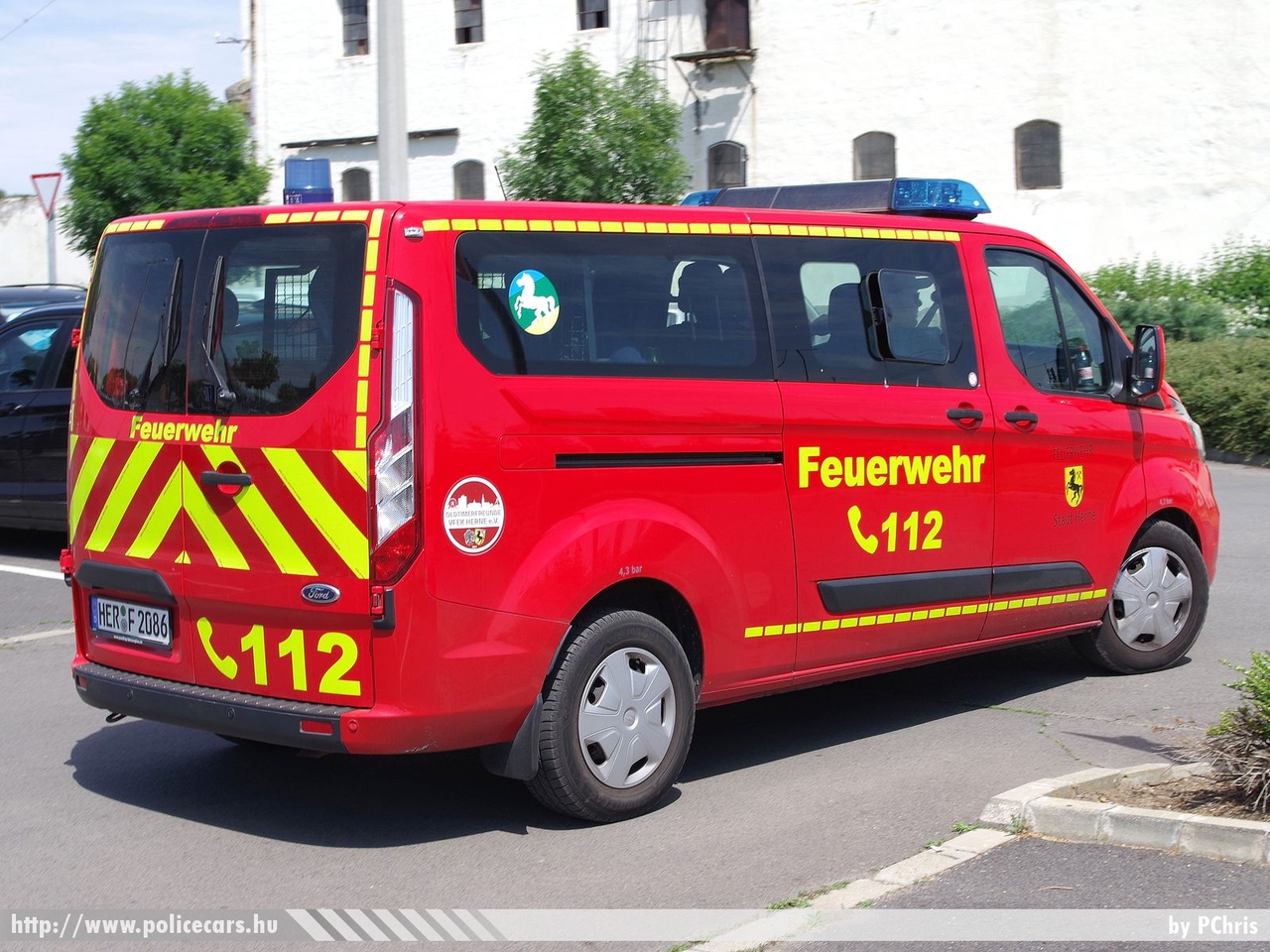 Ford Transit Custom, Feuerwehr Stadt Herne, fotó: PChris
Keywords: német Németország tûzoltó tûzoltóautó tûzoltóság Germany german fire firetruck