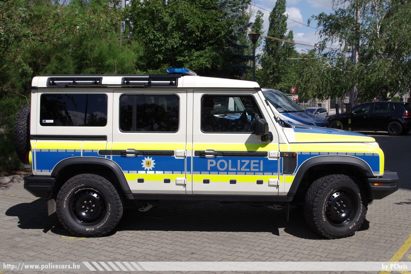 Ineos Grenadier, Bundespolizei, fotó: PChris
Keywords: német Németország rendőr rendőrautó rendőrség german Germany police policecar