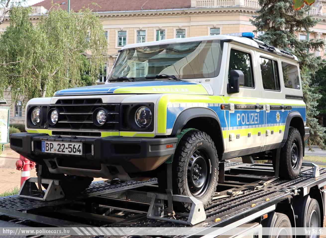 Ineos Grenadier, Bundespolizei, fotó: Sz.S.
Keywords: német Németország rendőr rendőrautó rendőrség german Germany police policecar