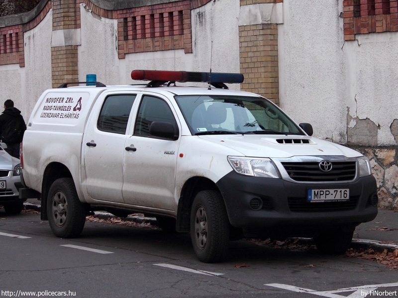 Toyota Hilux, NOVOFER Távközlési Innovációs Zrt., fotó: HNorbert
Keywords: magyar Magyarország MPP-716